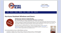 Desktop Screenshot of certifiedwindowsanddoors.com